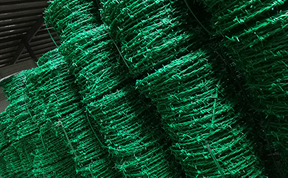 PVC包塑刺繩